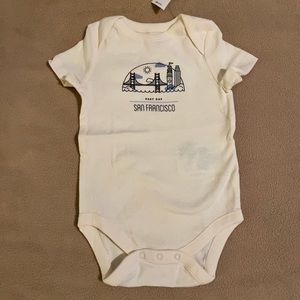 Baby Gap San Francisco onesie. Size 3-6 months. NWT.